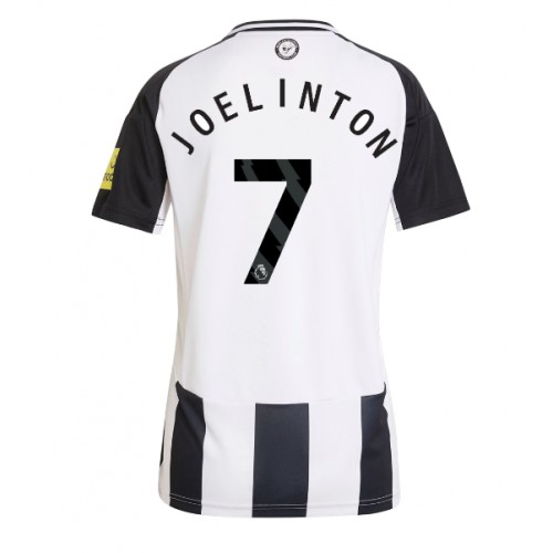 Fotbalové Dres Newcastle United Joelinton #7 Dámské Domácí 2024-25 Krátký Rukáv